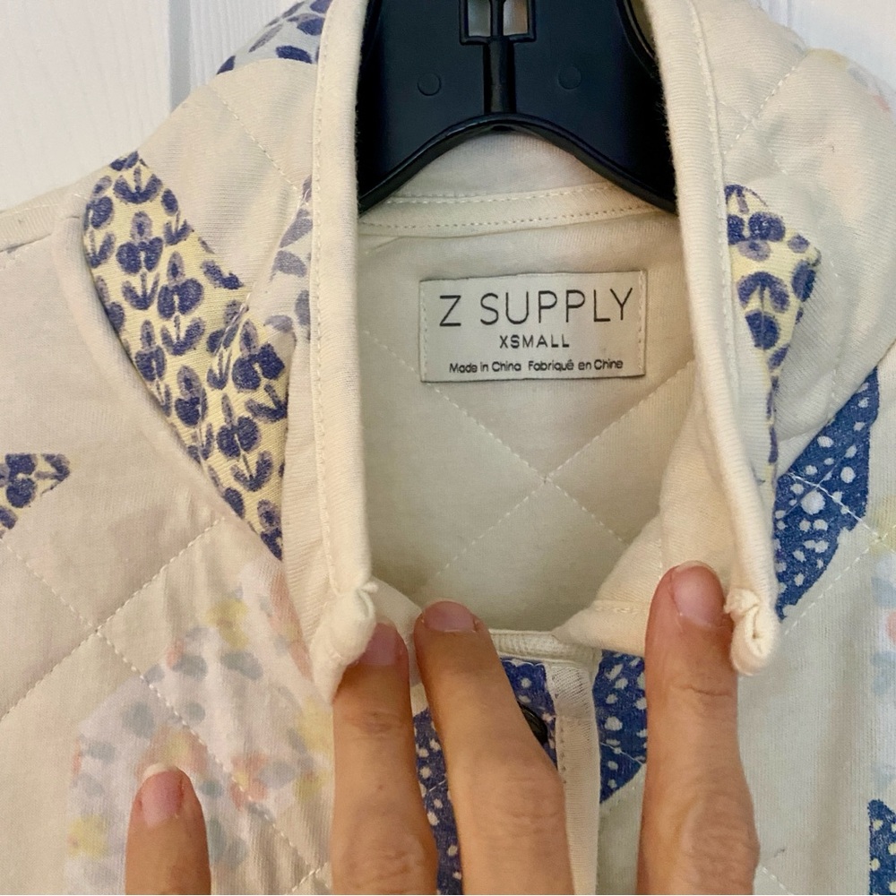 Z Supply Maya Patchwork Quilted Jacket - image 5